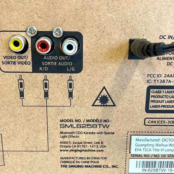 Never Used Singing Machine Karaoke Machine - Picture 5 of 8